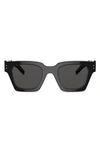 Dolce & Gabbana 48mm Square Sunglasses In Grey