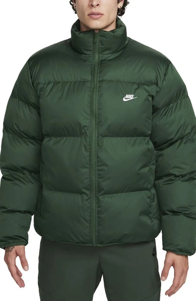 Nike Club Water Repellent Primaloft® Insulated Puffer Jacket In Green