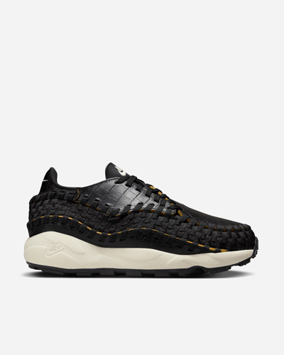 Nike Air Footscape Woven Prm Sneakers In Black