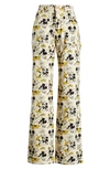 SAMII RYAN X DISNEY BANANA SPLIT MICKEY WIDE LEG COTTON CANVAS CARPENTER PANTS