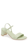 Jeffrey Campbell Adapt Slingback Sandal In Mint