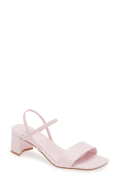 Jeffrey Campbell Adapt Slingback Sandal In Baby Pink