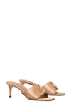 Tory Burch Eleanor Pavé Slide Sandal In Vintage Mauve