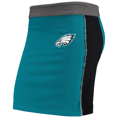 Refried Apparel Green Philadelphia Eagles Sustainable Short Skirt