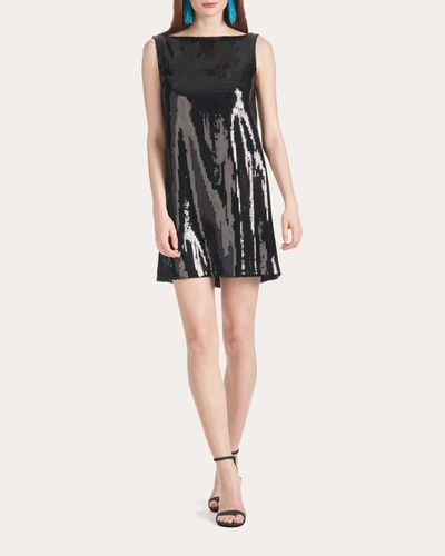 Sachin & Babi Sequin Addy Dress In Black
