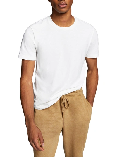 And Now This Mens Solid Basic T-shirt T-shirt In White
