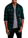 AND NOW THIS MENS PLAID LONG SLEEVES BUTTON-DOWN SHIRT