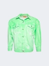 Notsonormal Green Destroyed Daily Jacket In Green