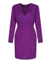 Stella Mccartney Jaycee Silk Dress In Purple