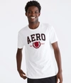 AÉROPOSTALE AERO ATHLETIC CREST APPLIQUAC GRAPHIC TEE