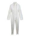 Stella Mccartney High-waisted Tapered Trousers In White