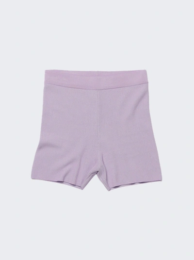 Jacquemus Le Short Arancia Knit Bike Shorts