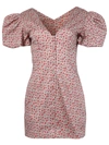 Lhd Pedra Bonita Dress Rose Print In Pink