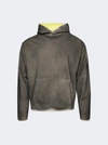 Notsonormal Hoodie Last Nights Aus Baumwoll-jersey In Grey