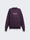 VETEMENTS AFTERLIFE DESTROYED KNITTED SWEATER