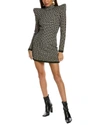 Balmain Monogram Jacquard Sweater In White