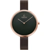 Obaku Women's Classic Brown Dial Watch In Brown