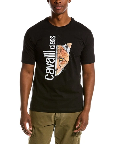 Cavalli Class T-shirt In Black