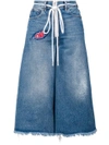 OFF-WHITE capri jeans,HANDWASH