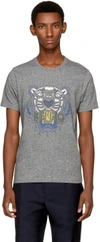 KENZO Grey Tiger T-Shirt ,F765TS0504YC