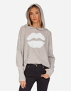 Lauren Moshi X Namiko X White Mouth In Heather Grey
