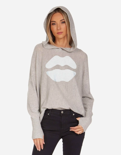 Lauren Moshi X Namiko X White Mouth In Heather Grey
