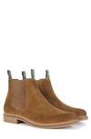 Barbour Farsley Chelsea Boot In Khaki