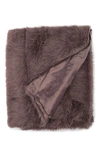 NORTHPOINT LUXE FAUX FUR THROW