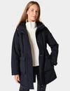 Sweaty Betty Winter Stride Waterproof Parka In Black