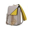 Mkf Collection By Mia K Hannah Crossbody & Wristlet Handbag In Beige