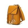 Mkf Collection By Mia K Hannah Crossbody & Wristlet Handbag In Yellow