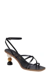 Kate Spade Charmer Strappy Sandal In Black Multi.