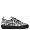 Giuseppe Zanotti Frankie Monogram Sneakers In Multi