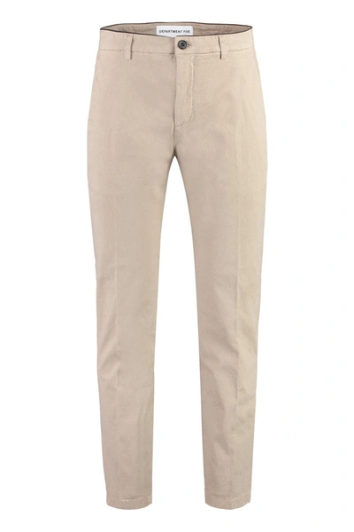 Department 5 Mike Chino Trousers In Beige