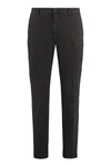 Department Five Department 5 Prince Cotton Chino Trousers In Brown