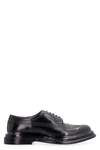 DOLCE & GABBANA DOLCE & GABBANA LEATHER LACE-UP SHOES