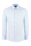Dolce & Gabbana Cotton Shirt In Blue