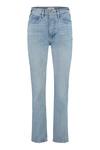 FRAME FRAME 5-POCKET STRAIGHT-LEG JEANS