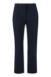 FRAME FRAME COTTON CROPPED TROUSERS