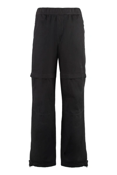 Givenchy Cotton Trousers In Black