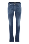 HANDPICKED HANDPICKED 5-POCKET STRAIGHT-LEG JEANS