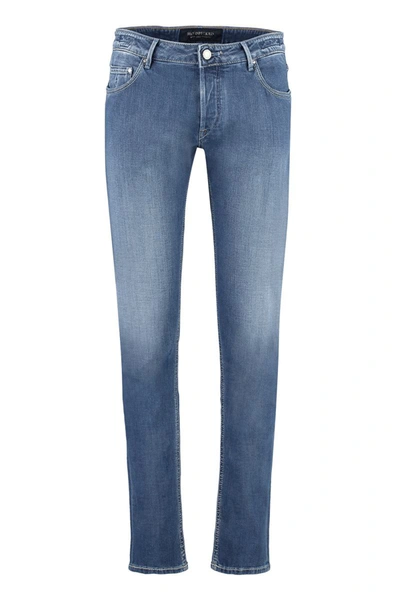 HANDPICKED HANDPICKED 5-POCKET STRAIGHT-LEG JEANS