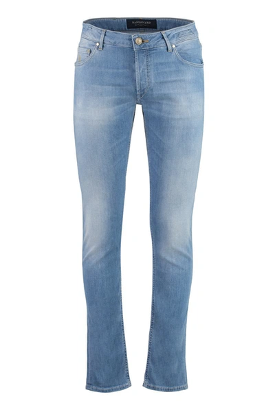 Handpicked Orvieto Slim Fit Jeans In Denim