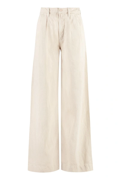 Mother `high Waisted Pouty Prep` Jeans In Green