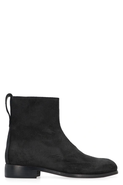 OUR LEGACY OUR LEGACY MICHAELIS SUEDE ANKLE BOOTS