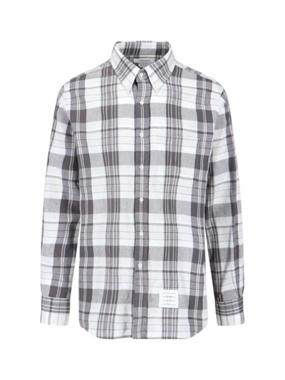Thom Browne Shirt In Grey