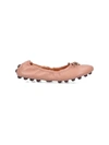 Tod's Flat Shoes In Pink