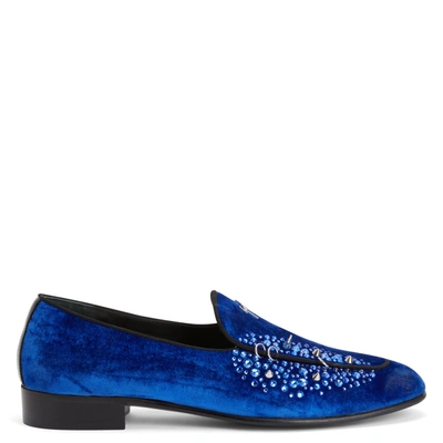 Giuseppe Zanotti Alvaro Studs In Blue