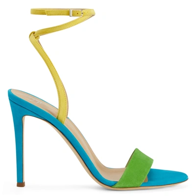 Giuseppe Zanotti Erwan Stiletto Sandal In Green