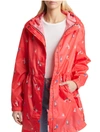 JOULES GOLIGHTLY PACKABLE RAINCOAT IN HIKE DOG